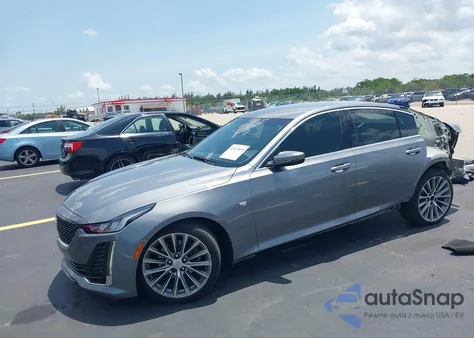 2022 Cadillac Ct5 Premium Luxury из США, поврежденный, VIN 1G6DN5RK9N0126405